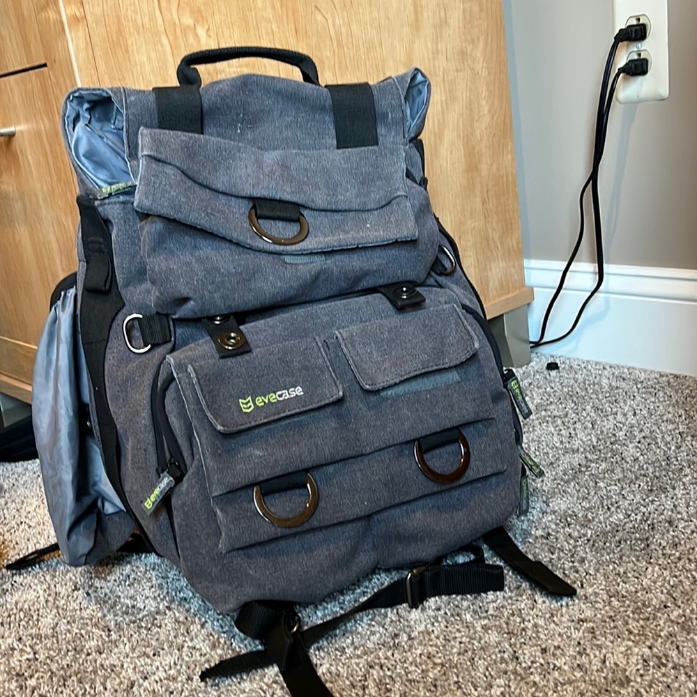 #Evecase camera bag backpack